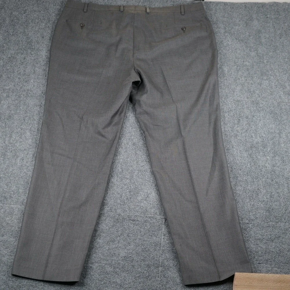 Lauren Ralph Lauren Dress Pants Mens 42x32‎ Gray Flat Front Classic Trousers
